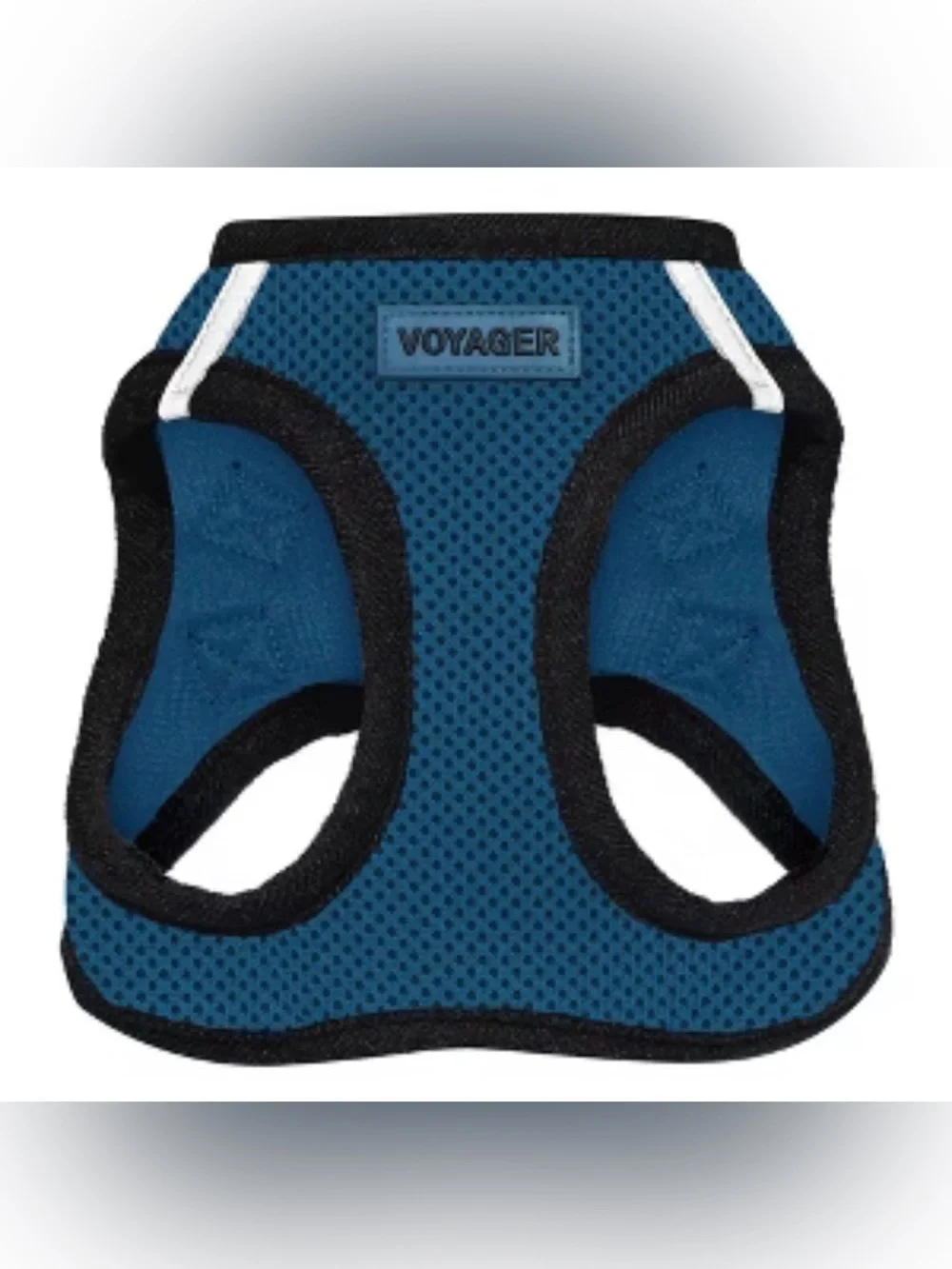 Voyager Blue Mesh Pet Harness size large